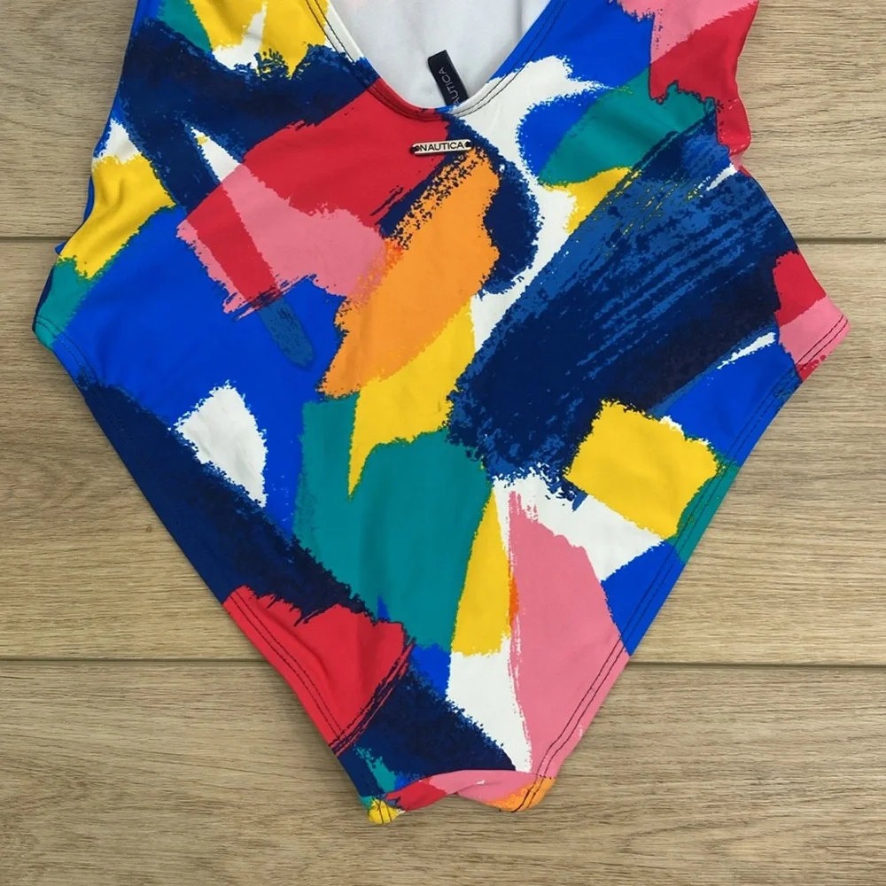Nautica‎ Ruched One Piece Swimsuit